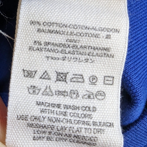 Free People Looking Back Blue Cobalt Long Sleeve Lace-Up Top - Picture 6 of 10